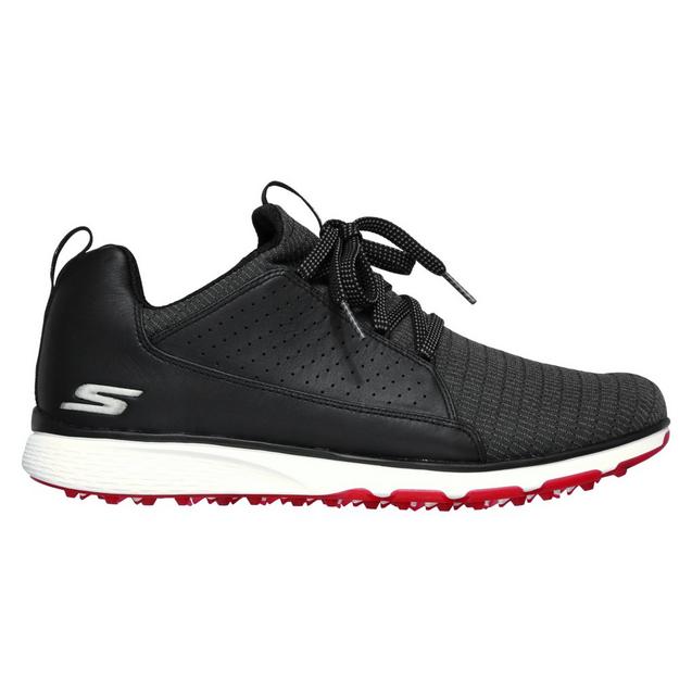 Men's Go Golf Mojo Elite Spikless Golf Shoe - BLACK/RED