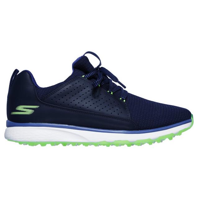 Men's Go Golf Mojo Elite Spikless Golf Shoe - NAVY/GREEN SKECHERS