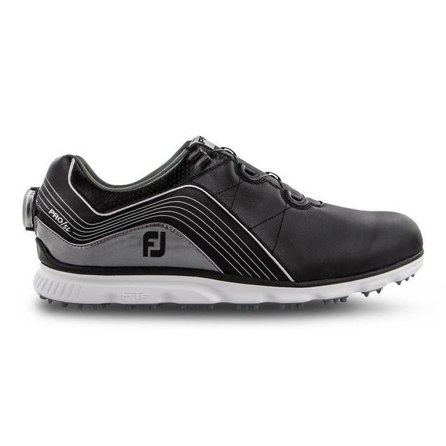 Chaussures Pro SL BOA sans crampons pour hommes - Noir/Gris