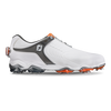 Men's Tour S Boa Spiked Golf Shoe - WHITE/GREY/ORANGE