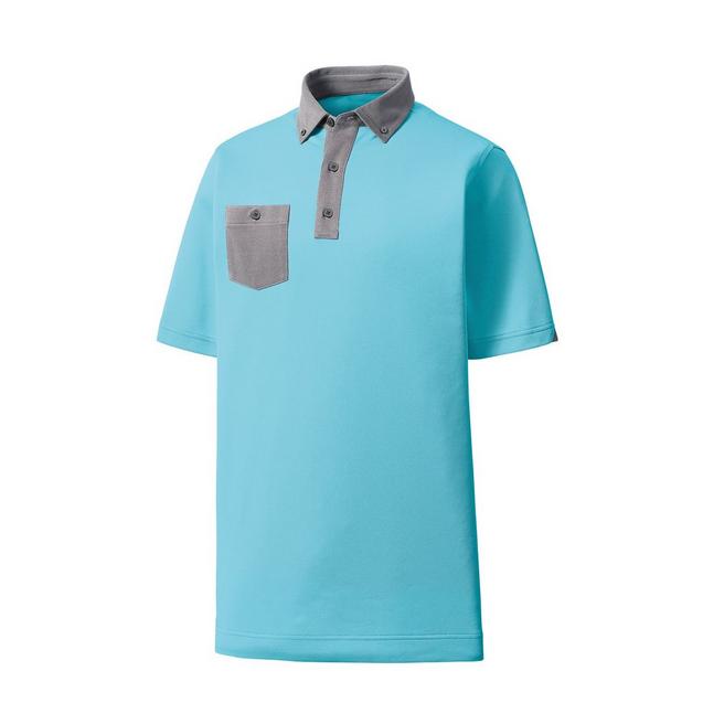 Men's Birdseye Jacquard Short Sleeve Shirt
