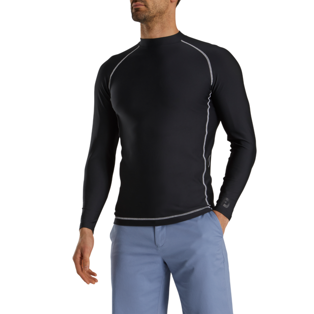 Men's Thermal Base Layer Long Sleeve Mock, FOOTJOY