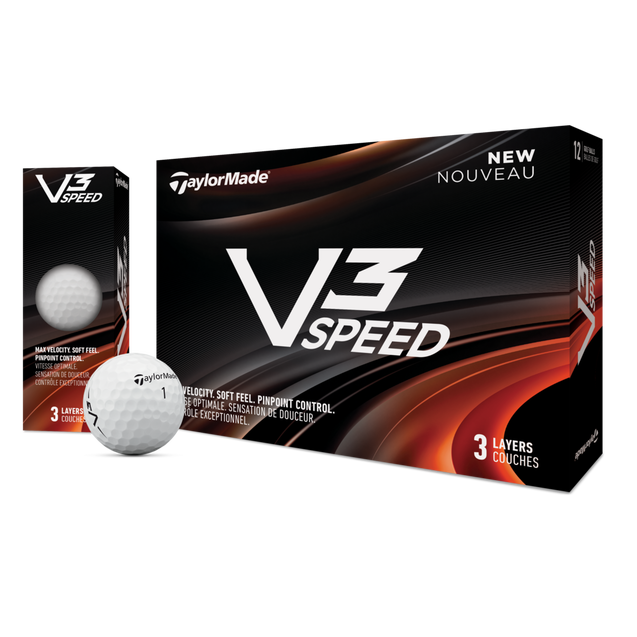 V3 Speed Golf Balls - White