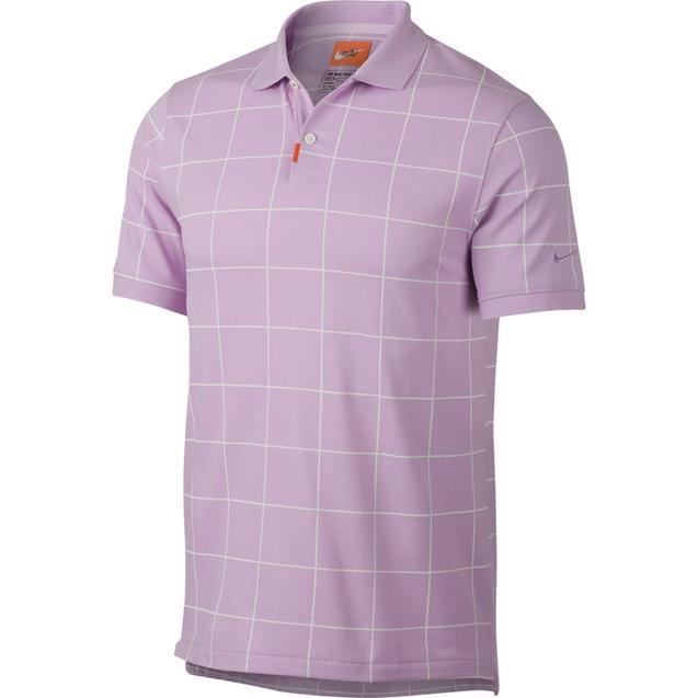 Men's Golf Grid Short Sleeve Shirt