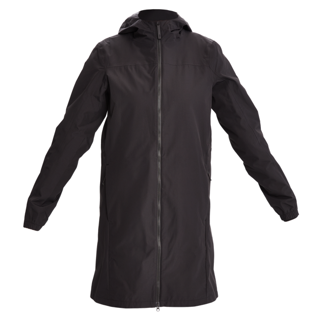 Women's Piper Printed Lining Long Rain Jacket | LOLE