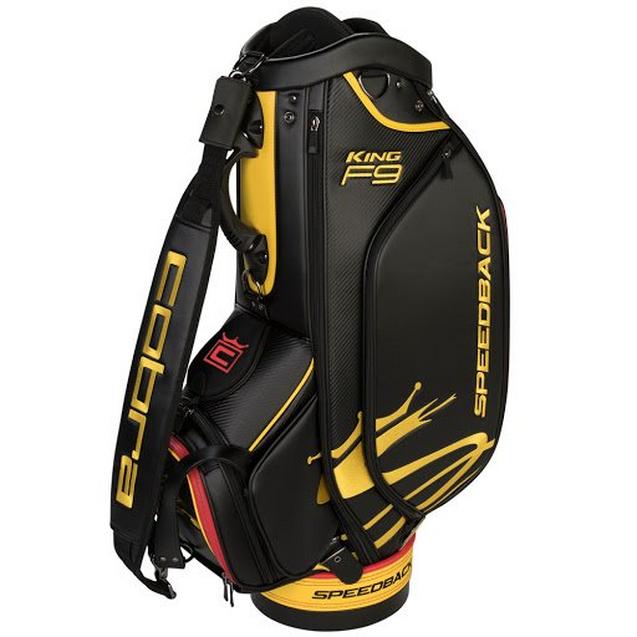 F9 Staff Bag | COBRA | Golf Bags | Unisex | BLACK/YELLOW | Golf