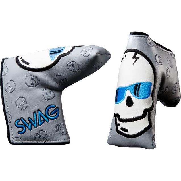 Couvre-bâton pour fer droit - Blue Skull SWAG GOLF