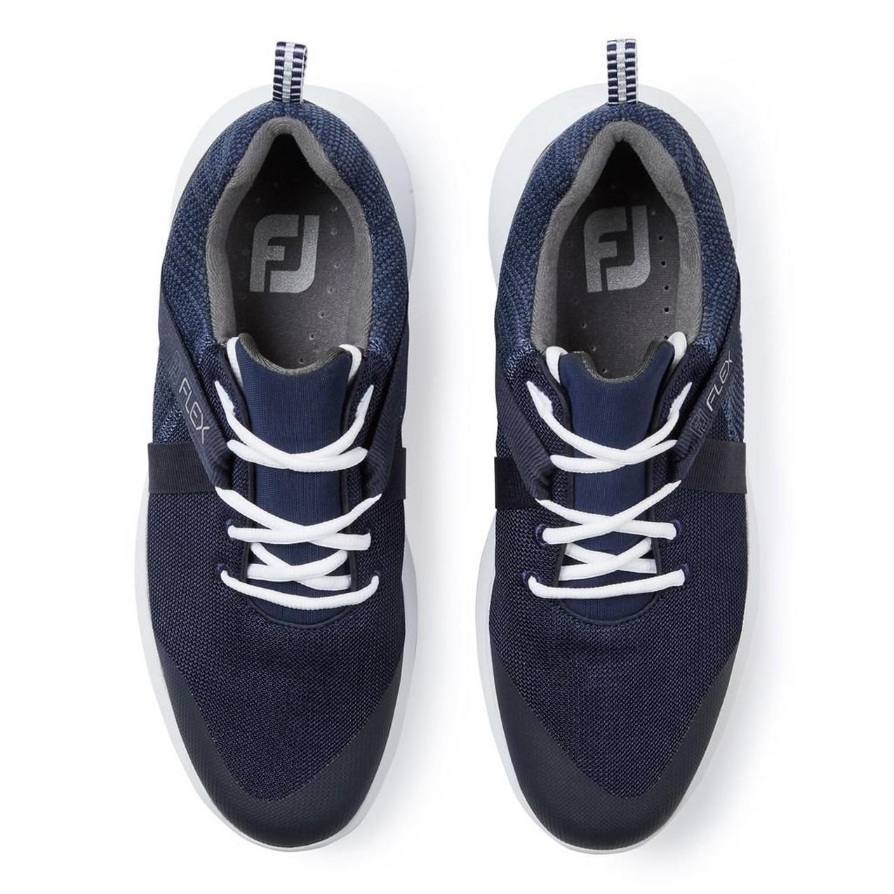 FootJoy FJ Flex Golf Shoes 12 Wide Spikeless Navy Blue 56102 FootJoy FJ Flex Men main image 2