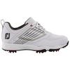 Junior Fury Spiked Golf Shoe - White/Black 