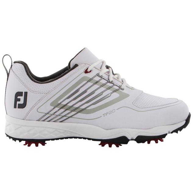 Chaussures Fury à crampons pour juniors (Blanc/Noir) FOOTJOY
