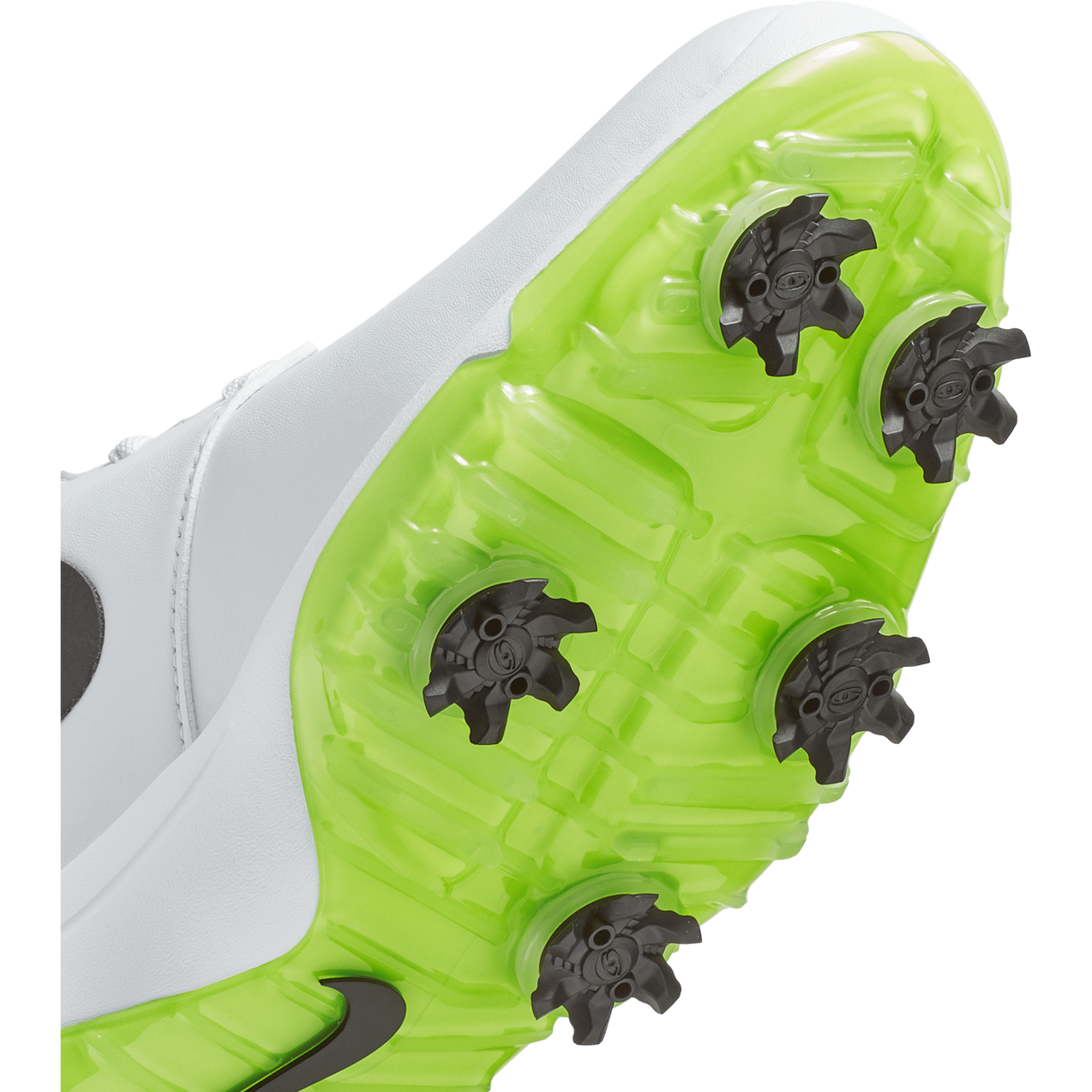 Men's Roshe G Tour Spiked Golf Shoe - Light Grey/Green