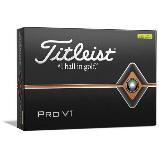 Pro V1 Personalized Golf Balls - Yellow