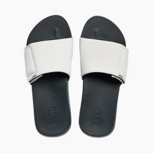 Men's Cushion Bounce Slide Sandal - White/Grey 