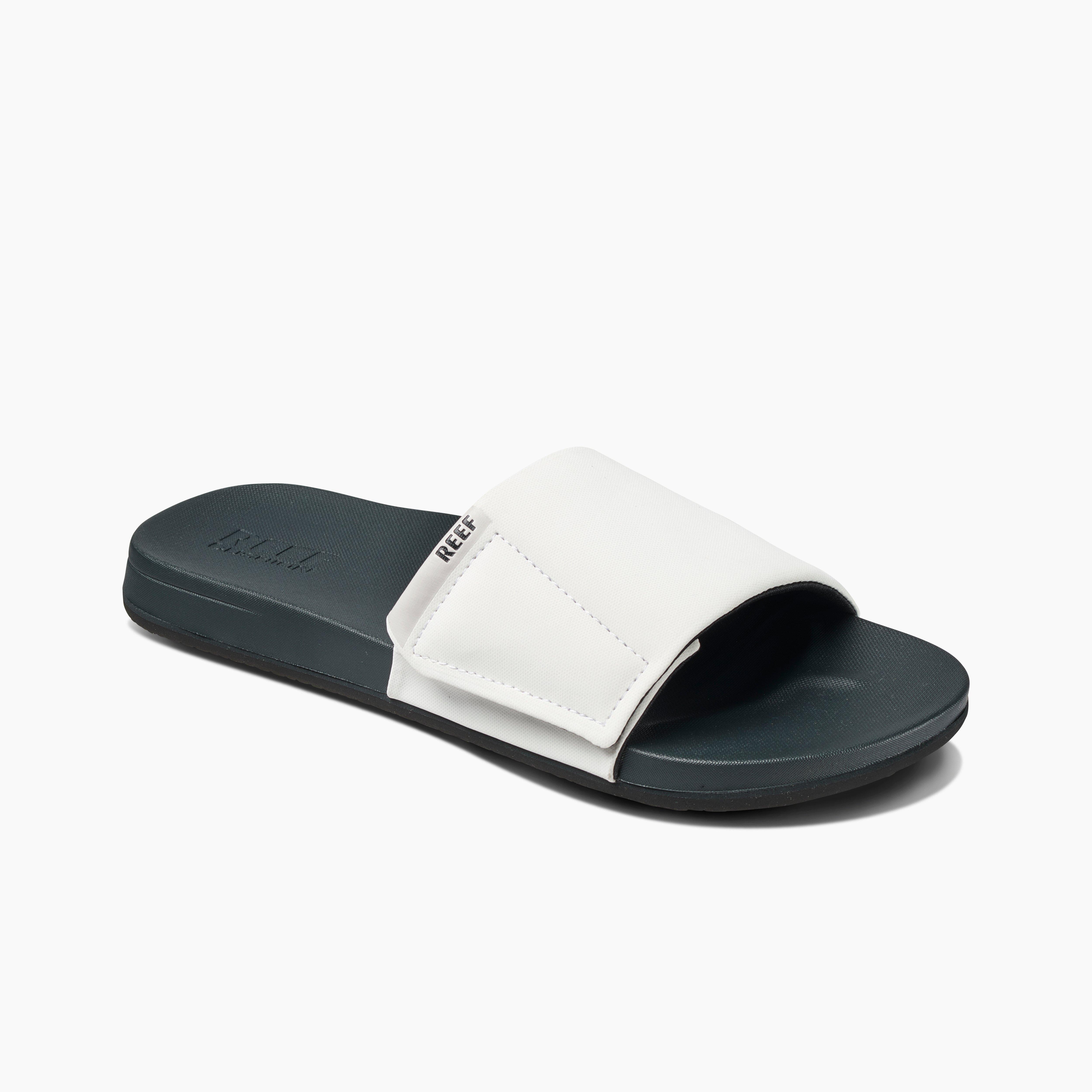 reef cushion bounce slide sandals