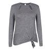 Women's Julieta Front Knot Athletic Long Sleeve Top  