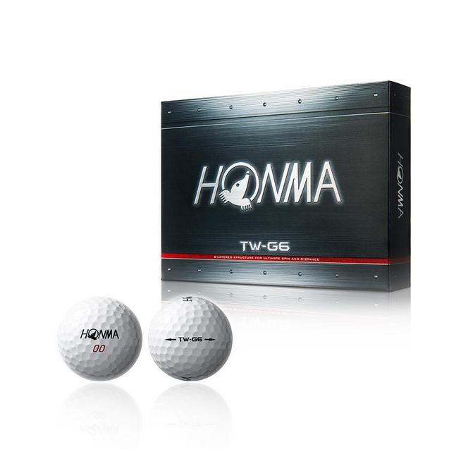 TW-G6 Golf Balls - White HONMA
