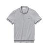 Men's Regular Fit Mini Pique Short Sleeve Shirt
