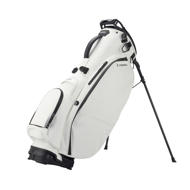 Player 2.0 Stand Bag - 6 Way | VESSEL | Golf Bags | Men's | WHT