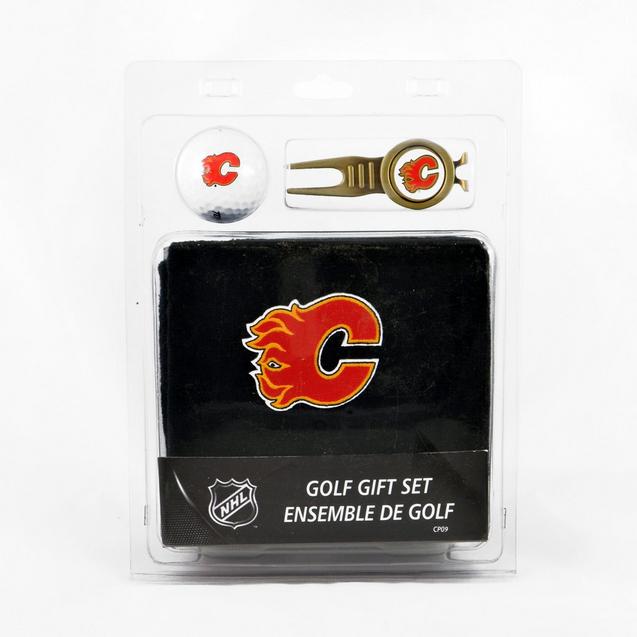 4 Piece Calgary Flames Gift Set CADDY PRO