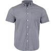Men's Tri-Colour Mini Gingham Short Sleeve Button-Down Shirt
