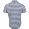 Men's Zig Zag Print Short Sleeve Button-Down Shirt
