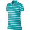 Women's Striped Dry Short Sleeve Polo