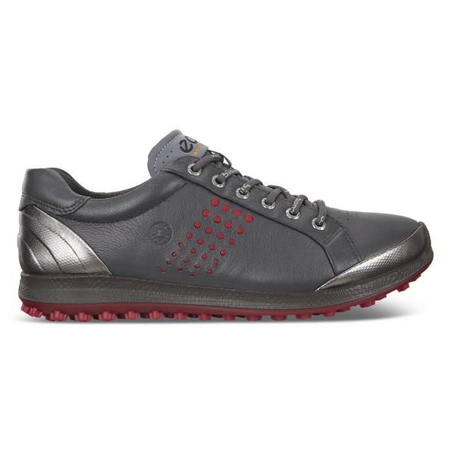 Men's Biom Hybrid 2 Spikeless Golf Shoe - Grey/Red