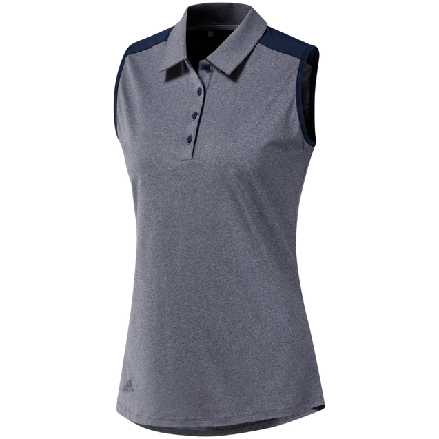 Women's Ultimate Heathered Sleeveless Polo