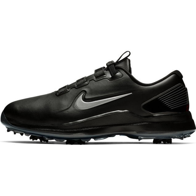 Men's TW71 FastFit Spiked Golf Shoe - Black | NIKE | Golf Shoes 