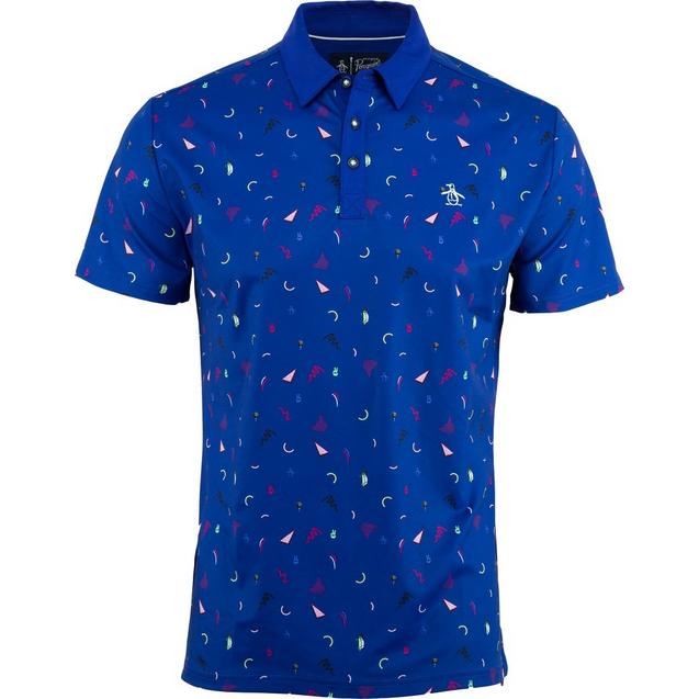 Men's Pete at the Party Short Sleeve Shirt ORIGINAL PENGUIN GOLF