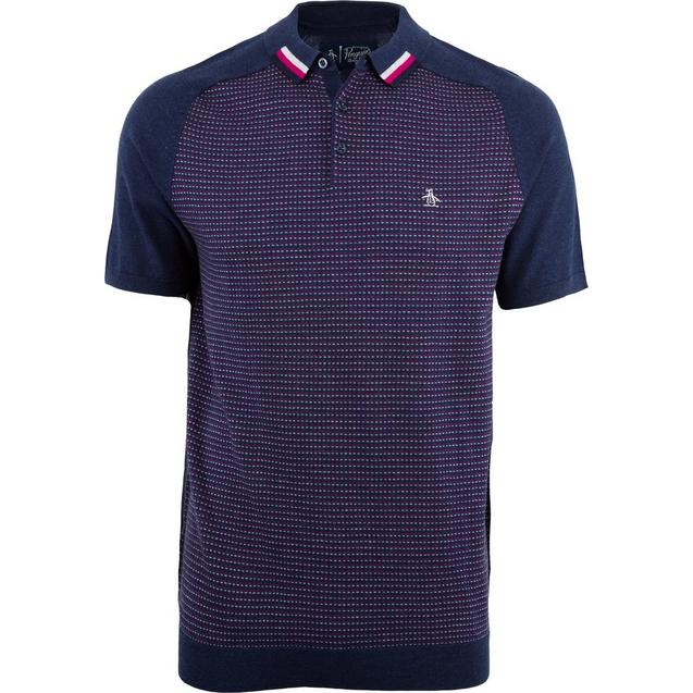 Polo Carillo en tricot à manches courtes pour hommes ORIGINAL PENGUIN GOLF