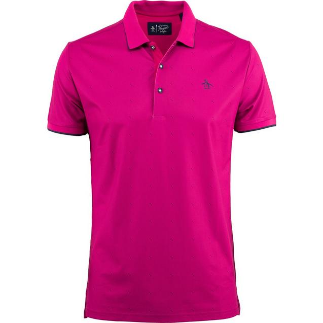 Polo Geo Square à manches courtes pour hommes