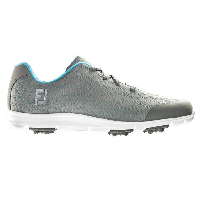 Chaussures Enjoy sans crampons pour femmes - Gris/Turquoise