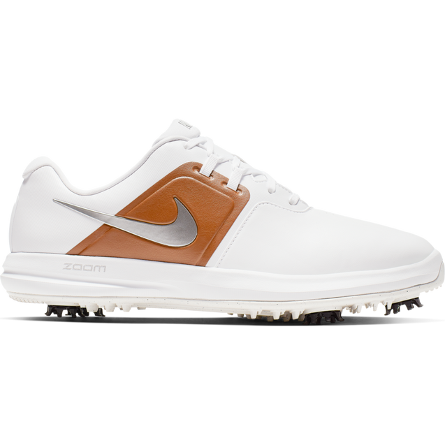 Men's Air Zoom Victory Spiked Golf Shoe - White/Brown