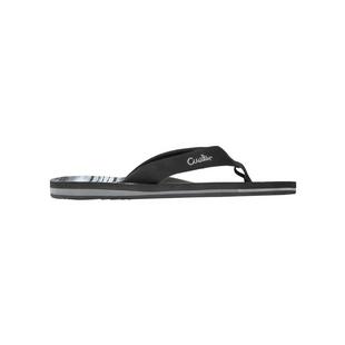 Men's Ripling Flip-Flops - Black/Grey