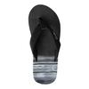 Men's Ripling Flip-Flops - Black/Grey