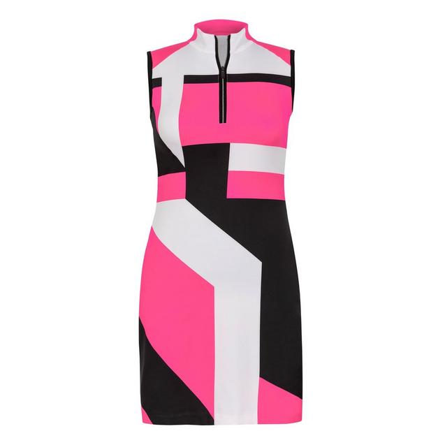 Women's Lillian Color Block Sleeveless Dress TAIL
