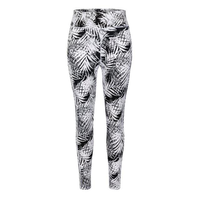 Women's Ivory Printed Leggings TAIL