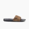 Sandales One Slide pour hommes - Brun/Noir