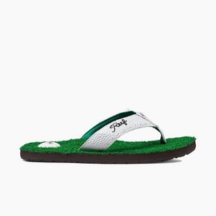 Sandales Mulligan II Flip-Flop pour hommes - Vert/Blanc