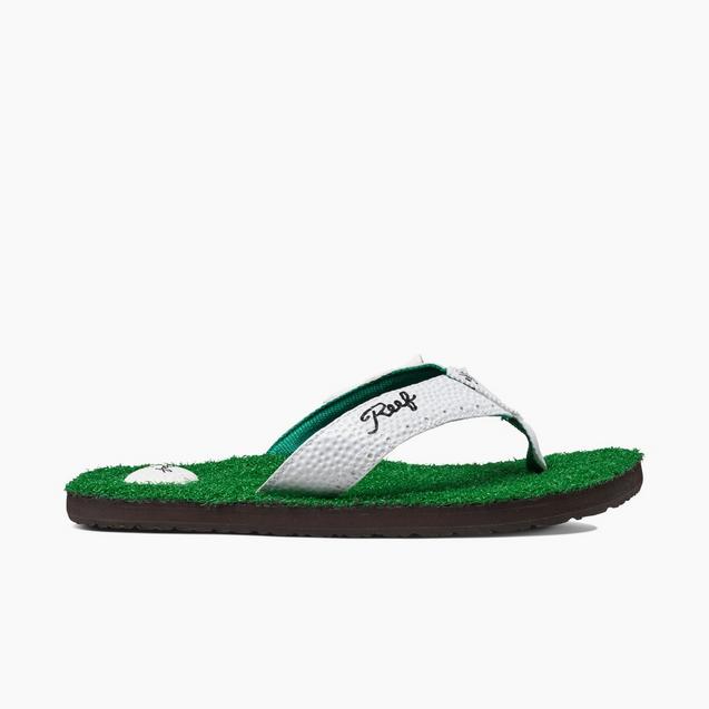 Men's Mulligan II Flip-Flop Sandal - Green/White REEF