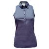 Women's Cotton Jersey Sleeveless Polo