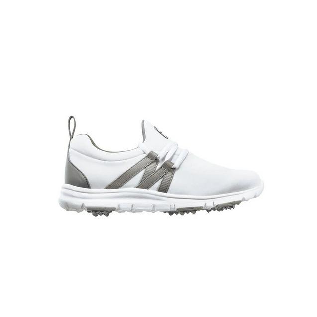 Junior Leisure Spikeless Golf Shoe - White/Grey