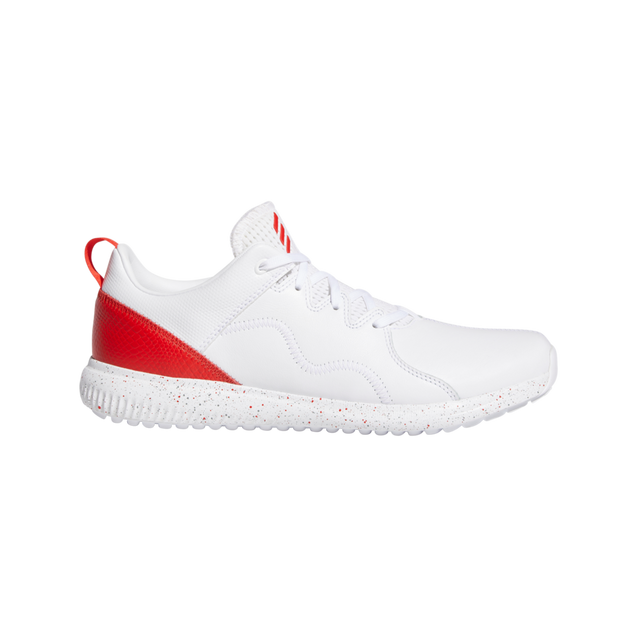 Men's Adicross PPF Canada Edition Spikeless Golf Shoe - White/Red ADIDAS