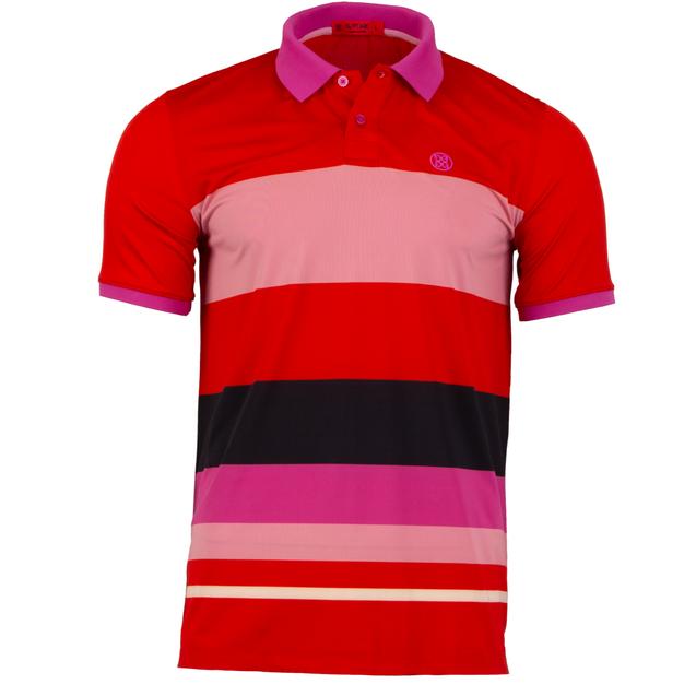 Men's Variegated Stripe Short Sleeve Shirt