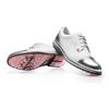 Women's Cap Toe Gallivanter Spikeless Golf Shoe - White/Silver