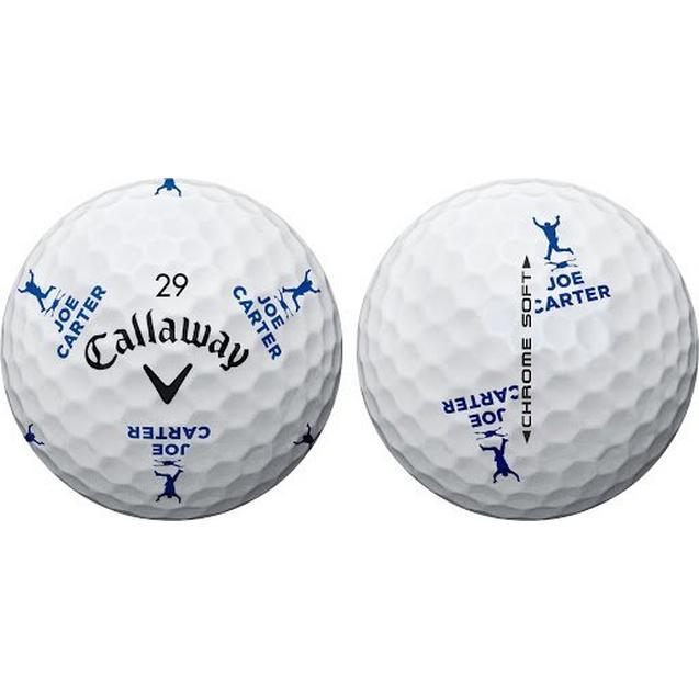 Chrome Soft Truvis Golf Balls - Joe Carter Edition CALLAWAY