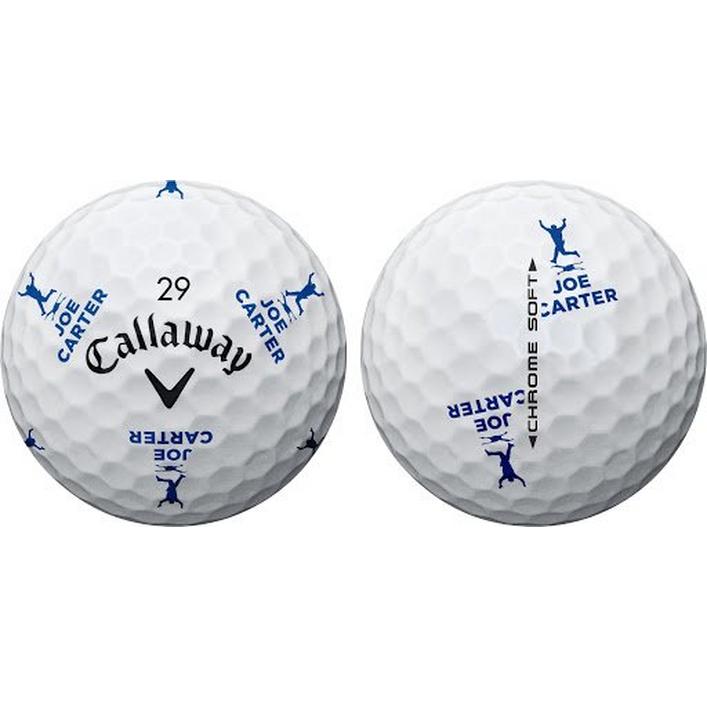 Chrome Soft Truvis Golf Balls Joe Carter Edition Golf Town Limited