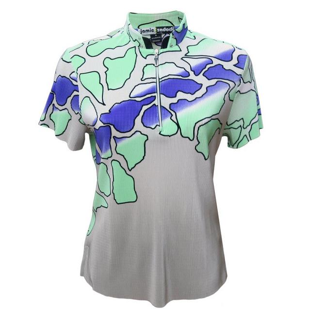 Women's Spring Camo Crunch Short Sleeve Top JAMIE SADOCK