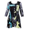 Robe Sunsense à imprimé cosmique à manches longues pour femmes